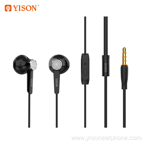 YISON Brand NEW 3.5mm headphones bass